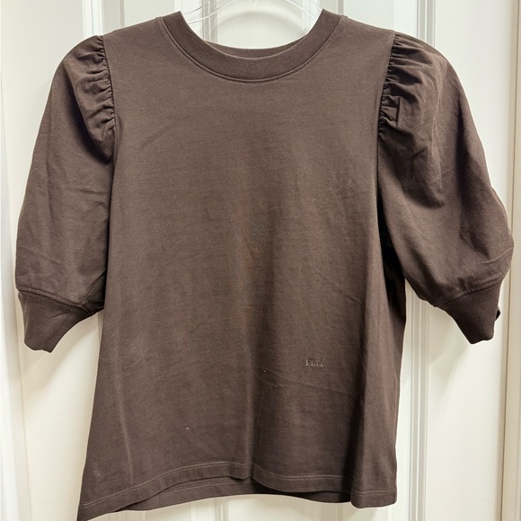 Frame Denim Tops - Frame Denim Chocolate Brown Top